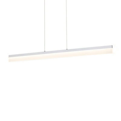 Modern Style LED Pendant Light Minimalism Style Metal Acrylic Hanging Light for Office