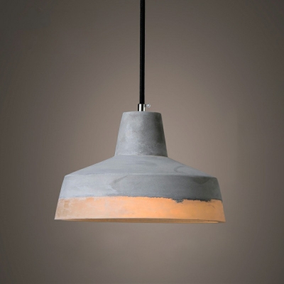 1 Light Dome Shade Hanging Light Modern Style Resin Pendant Light for Living Room
