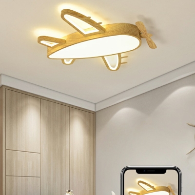 Children's Room Flush Ceiling Lights Cartoon Style Flush Ceiling Light Fixture for Bedroom