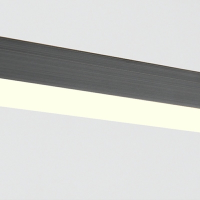 Contemporary Slim ​Pendant Lighting fixtures Linear Chandelier