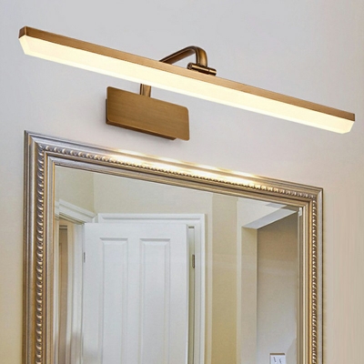 Minimalism Linear Led Vanity Light Fixtures Linear Led Vanity Lights for Bathroom