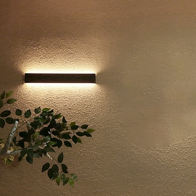 Minimalist Wall Lighting Ideas Line Shape Wall Mounted Lamp for Stairs Living Room