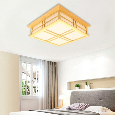 Modern Flush Ceiling Light Fixture Wood Flush Ceiling Lights for Dining Room