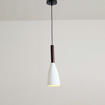 Modern Simple Hanging Light Kit Multi-Color Suspension Pendant Light for Bedroom