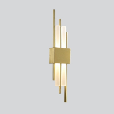 Modern Style Linear Wall Lamp Acrylic 2 Light Wall Light for Bedroom