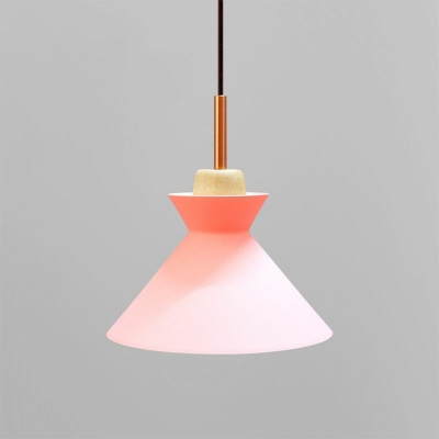 Nordic Style LED Pendant Light Modern and Simple Macaron Hanging Light for Dinning Room