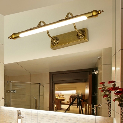 Postmodern Wall Mounted Vanity Lights Linear Led Vanity Light Strip for Bathroom