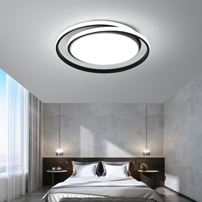 Contemporary Flush Ceiling Light Simple Ceiling Light for Living Room Bedroom