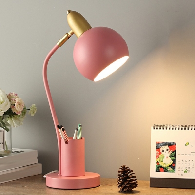 Contemporary Table Light Macaron Color Table Lamp for Children's Room Desk