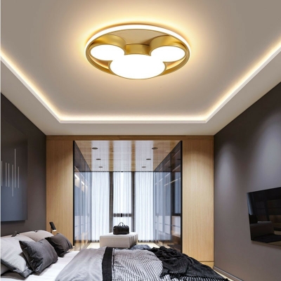 Creative Cartoon Shape Decorative Ceiling Light for Children's Bedroom