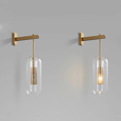 Creative Glass Warm Decorative Wall Sconce for Hallway Corridor and Bedroom