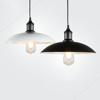 Industrial Style LED Pendant Light Nordic Style Retro Metal Hanging Light for Bar Coffee Shop