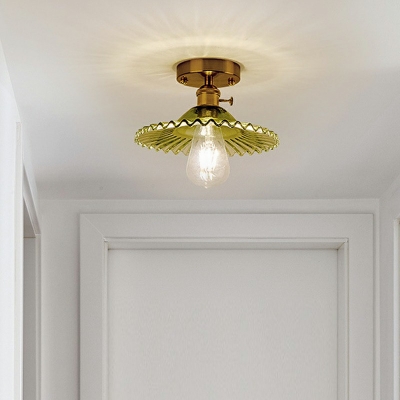 Modern Flush Ceiling Light Fixture Glass Flush Ceiling Lights for Dining Room Corridor