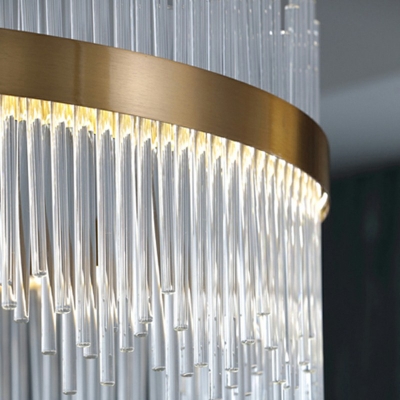 Modern Industrial Ceiling Light Light Luxury Crystal Chandelier