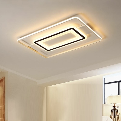 Modern Minimalist Metal Acrylic Led Ceiling Light for Hallway Kitchen and Bedroom