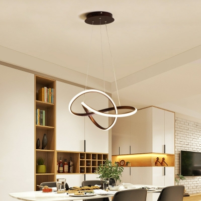Modern Style Hanging Lights Minimalist Pendant Light Fixture for Dining Room Living Room