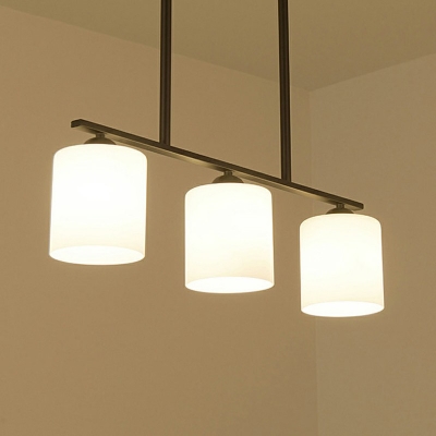 Ultra-Modern Island Lighting 3 Head Glass Pendant Lights for Bar Dining Room