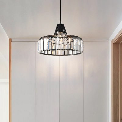 Modern Drop Pendant Crystal Pendant Lighting for Bedroom Living Room Dining Room