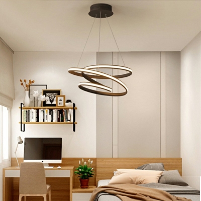 Modern Hanging Lights Minimalist Hanging Lamp Kit for Living Room Dining Room