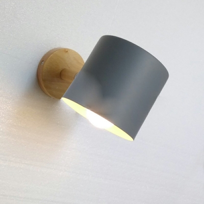 Modern Warm Wooden Decorative Wall Sconce for Hall Corridor and Bedroom