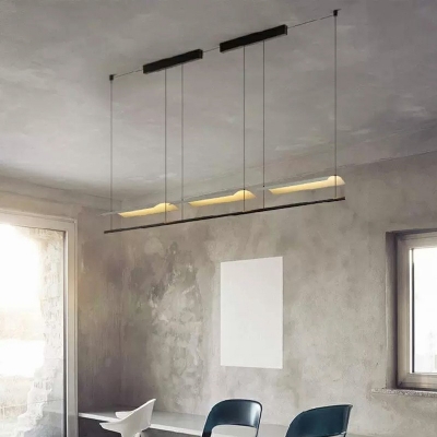 1 Tier Contemporary Chandelier Lighting Fixtures Minimalism Hanging Pendant Lamp