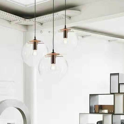 Bubble Ball Glass Chandelier Contemporary ​Hanging Ceiling Light