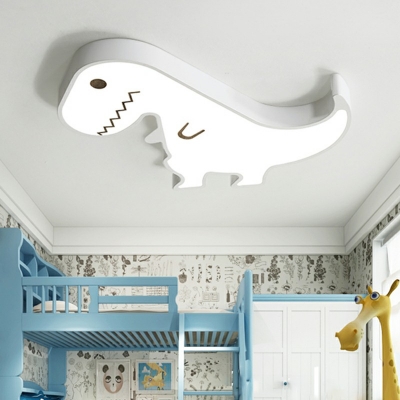 Children's Room Flush Ceiling Lights Cartoon Style Led Flush Mount Fixture for Bedroom