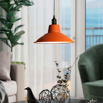 Industrial Metal Pendant Light Cone Shaped Pendant Light for Dining Room