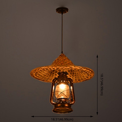 Industrial Pendants Light Vintage 1 Light Restaurant Hanging Light Fixtures