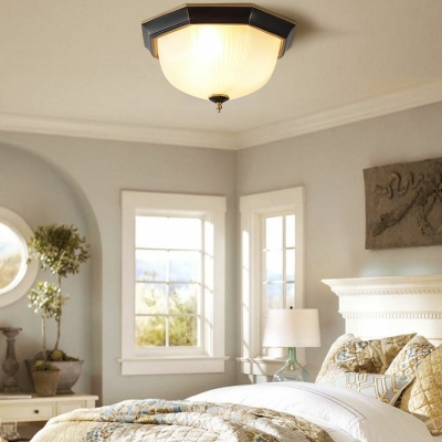 Retro Simple Country Style Ceiling Light for Bedroom Kitchen and Hallway