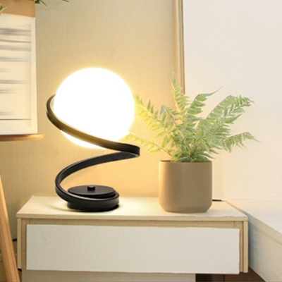 Modern Table Lamp Global Glass Night Table Lamps for Bedroom Living Room