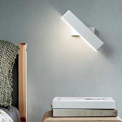 Nordic Style Warm Led Wall Lamp Rotatable Lights for Corridor Bedside Corridor
