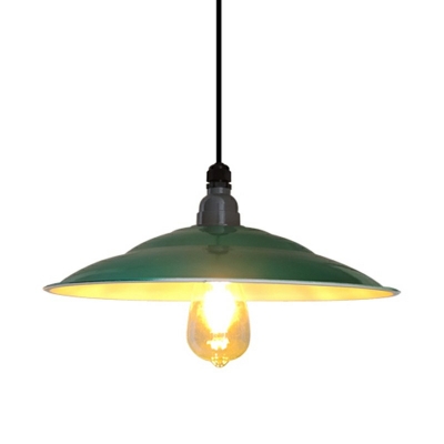 Farmhouse Style Ceiling Light Metal Tapered Cape Hanging Pendant Lamp