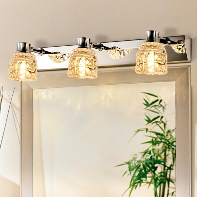 Minimalism Led Vanity Light Fixtures Linear Crystal Vanity Mirror Lights for Bathroom