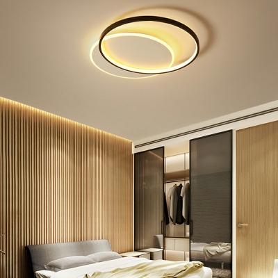 Modern Flush Mount Ceiling Light Fixtures Ceiling Lamp for Living Room Bedroom