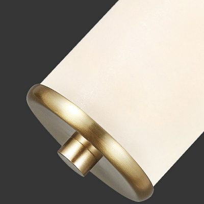 Modern Style LED Pendant Light Minimalism Style Cylinder Stone Hanging Light for Bedside