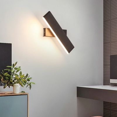 Modern Warm Rotatable Led Wall Lamp for Corridor Bedside and Balcony