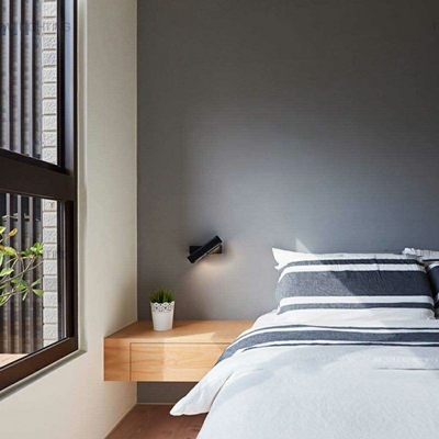 Modern Style LED Wall Sconce Minimalism Metal Acrylic Shape Wall Light for Bedside