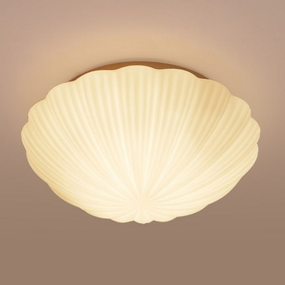Modern Warm Personality Glass Flush Mount Light for Hallway Corridor and Bedroom