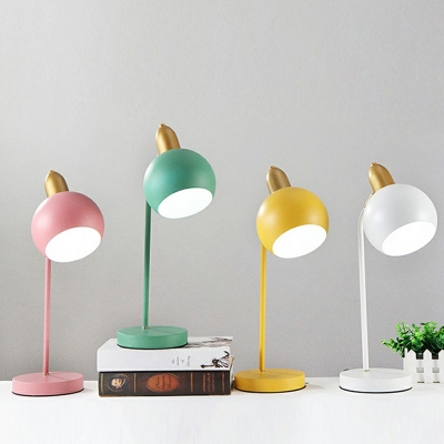Contemporary Night Table Lamps Macaron Style Table Light for Bedroom Children's Room