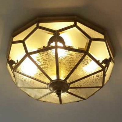 Creative Colonial Style Warm Decorative Ceiling Light for Corridor and Hallway