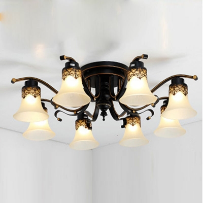 Creative Glass Warm Decorative Ceiling Light for Hallway Kitchen and Bedroom