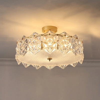 Modern Ceiling Light Fixtures Crystal Material Ceiling Lighting for Bedroom Dining Room