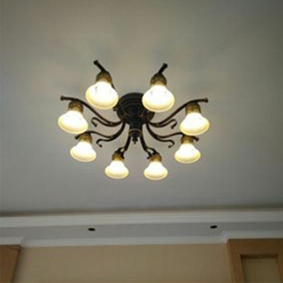Creative Glass Warm Decorative Ceiling Light for Hallway Kitchen and Bedroom