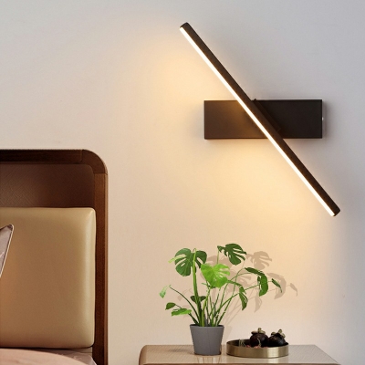LED Light Wall Lighting Fixtures Warm Light Modern Flush Mount Wall Sconce for Bedroom