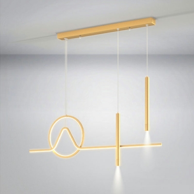 Modern Chandelier Lighting Fixtures LED Lights Minimalism Pendant Lighting for Living Room