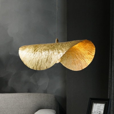 Modern Minimalism 1 Light Gold Pendant Lighting Fixtures Living Room Hanging Ceiling Lights