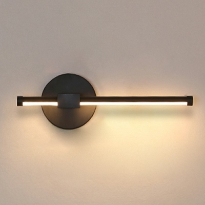 Modern Style LED Wall Sconce Nordic Style Metal Acrylic Linear Wall Light for Bedside