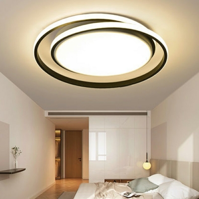 Contemporary Flush Ceiling Light Simple Ceiling Light for Living Room Bedroom