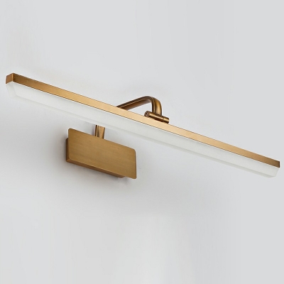Minimalism Linear Led Vanity Light Fixtures Linear Led Vanity Lights for Bathroom